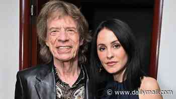 Mick Jagger, 83, and Melanie Hamrick, 39, hit the town for a rare date night as they attend 10 Magazine and Givenchy Beauty party