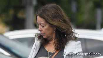Cult '80s scream queen with an iconic rocker brother is spotted on rare LA outing... can you guess who she is?