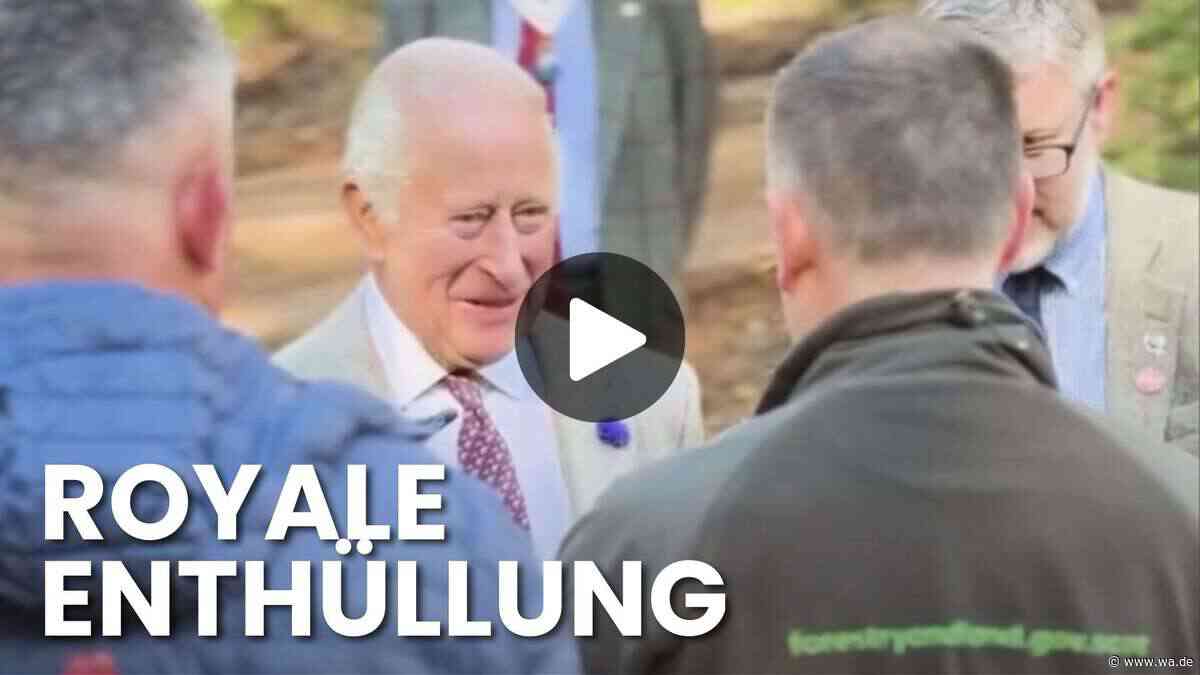 König Charles im verwüsteten Nationalpark: Enthüllung von historischer Verbindung