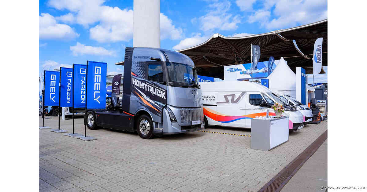 Geely Farizon presenta su gama completa de vehículos comerciales eléctricos en IAA Transportation 2026
