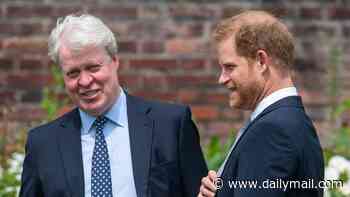 Prince Harry reveals he was 'aware' of Earl Spencer's book as King enters war of words with Diana's brother who claims Charles told him she would be 'forgotten' days after her death
