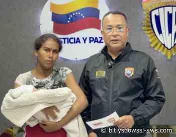 Cicpc rescató a niña recién nacida secuestrada en Caracas