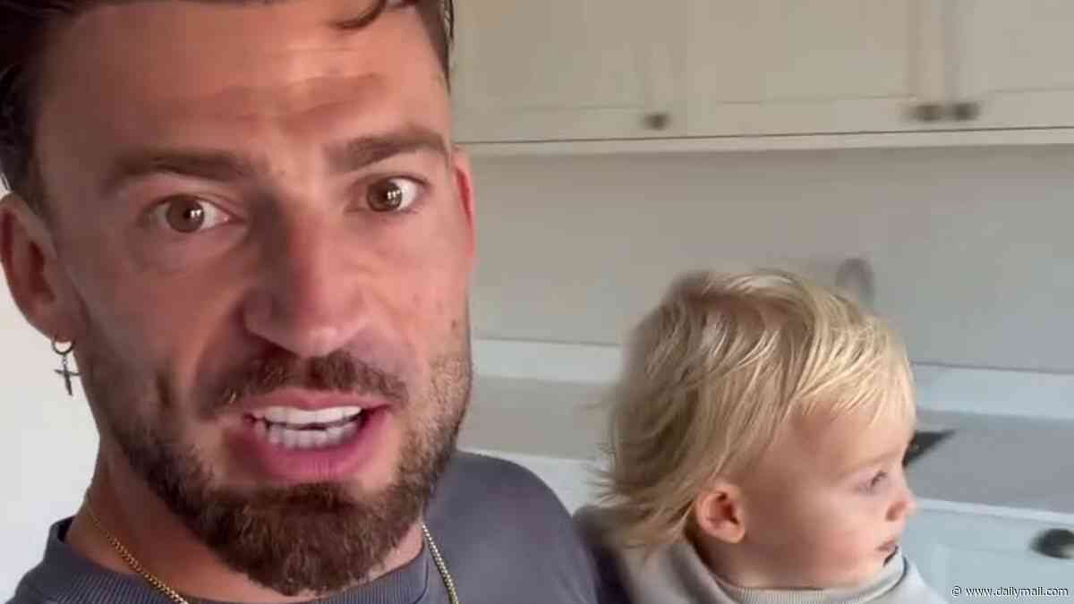 Jake Quickenden opens the doors to his new house after being left 'terrified' to move out of marital home following split from wife Sophie Church