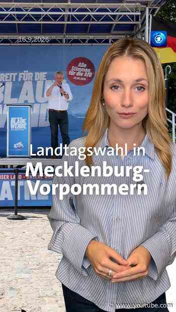 Die wichtigsten Facts zur Landtagswahl in Mecklenburg-Vorpommern