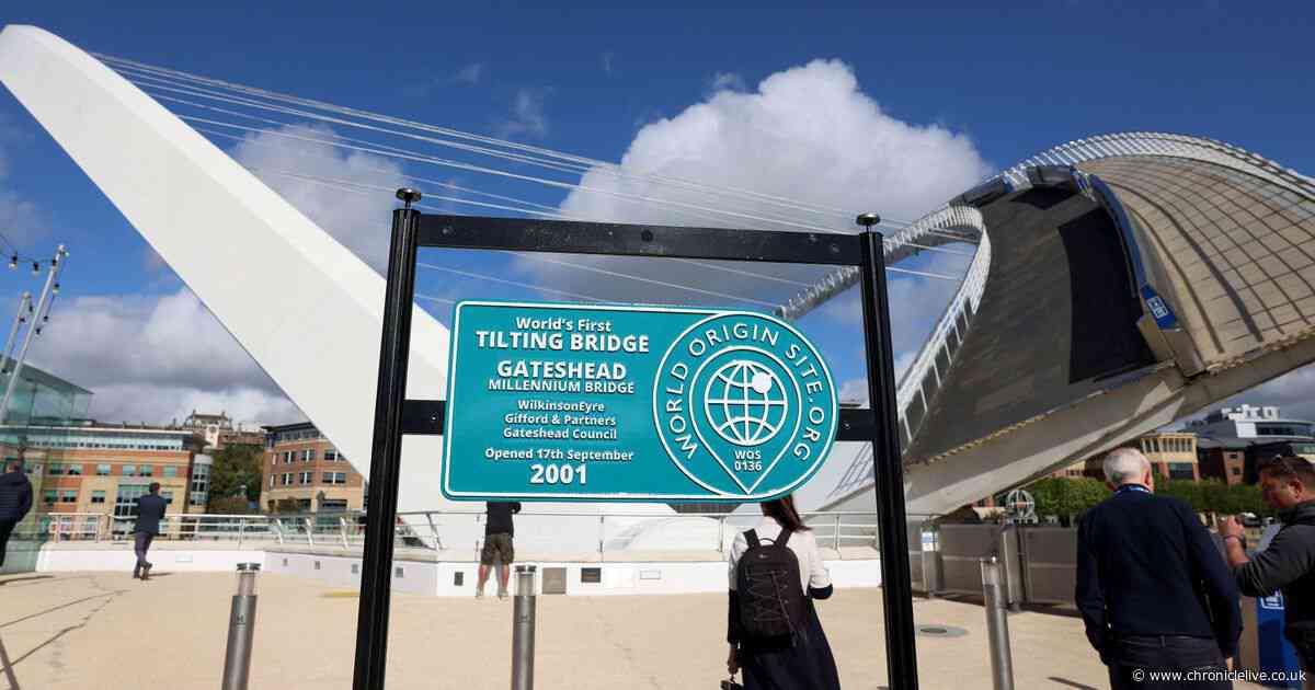 The Millennium Bridge at 25-years-old in pictures from day of celebration