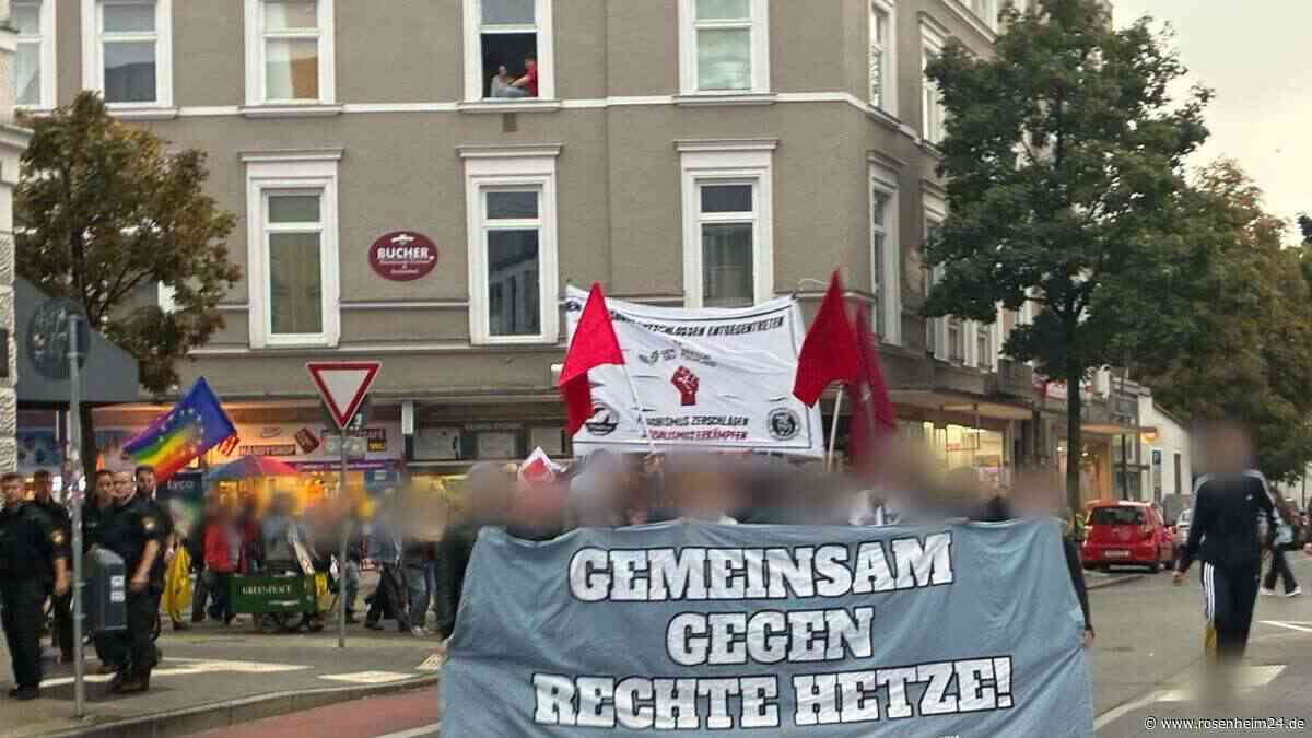 Demo-Eklat in Rosenheim? Aktivisten wütend über Polizisten – Ansichten gehen auseinander