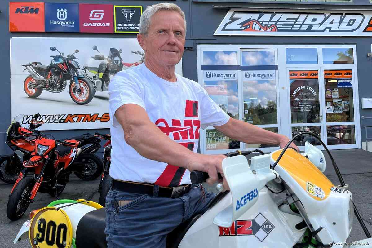 Vintage Trophy in Zschopau: Enduro-Legende Harald Sturm will es mit 70 noch einmal wissen