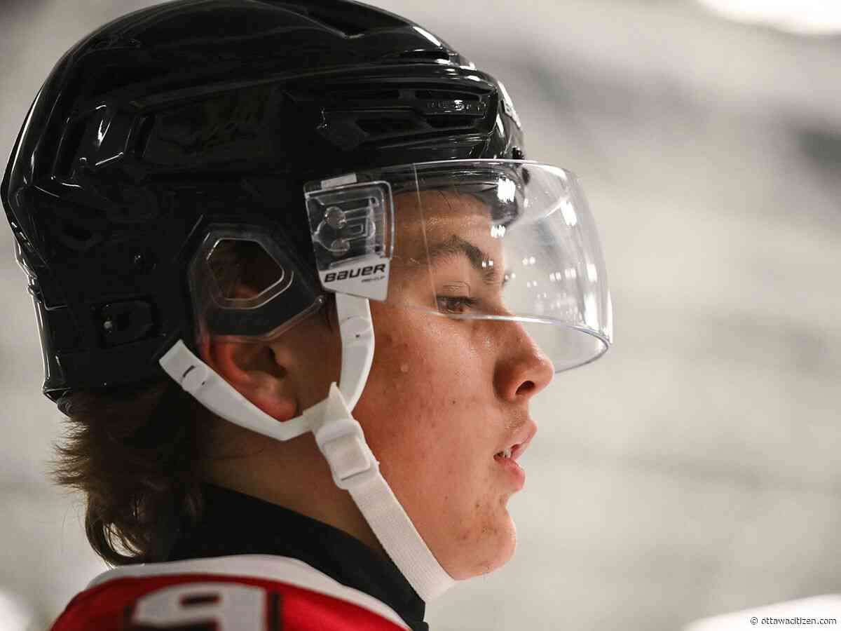 How Ottawa 67's first-rounder Andrew Laurin is living a 'dream come true'