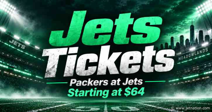 Jets vs Packers Tickets Hold at $64 as MetLife Inventory Surges