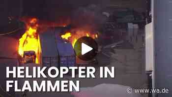 Helikopter in Los Angeles stürzt während Berichterstattung ab