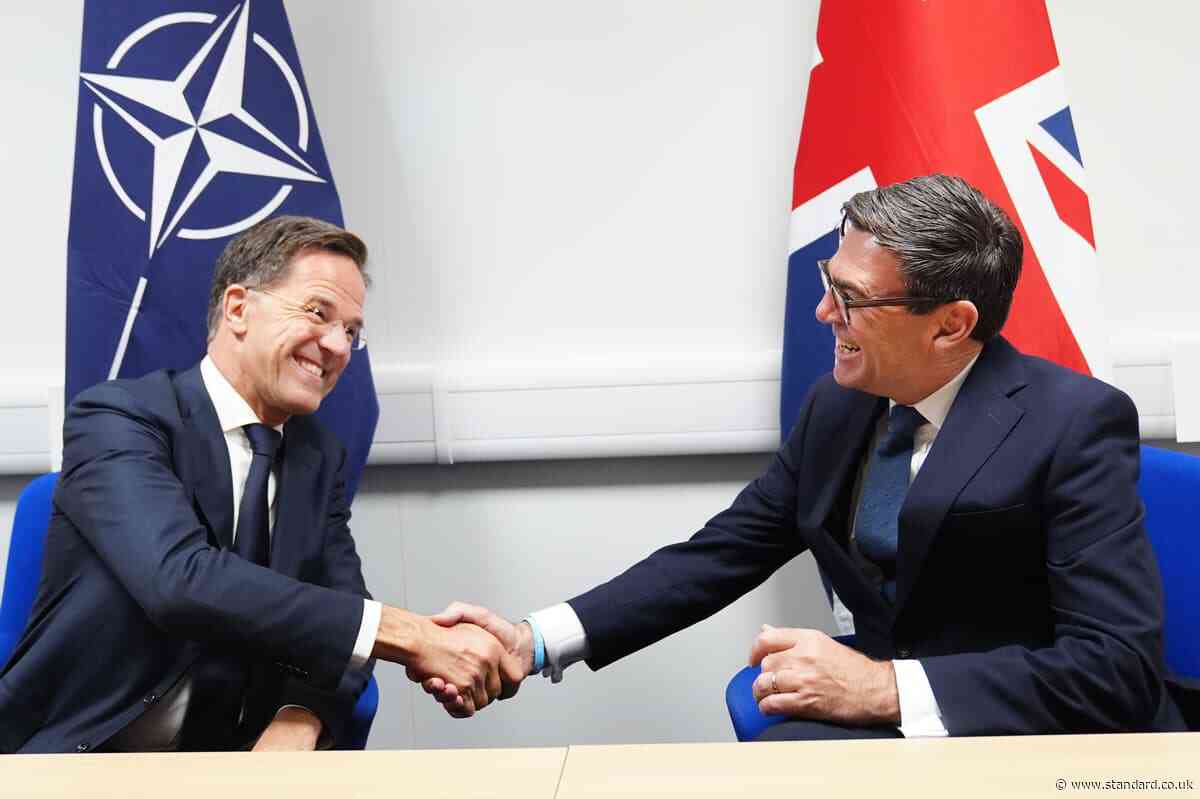 Nato chief: UK needs credible path of yearly hikes to hit defence spending goal