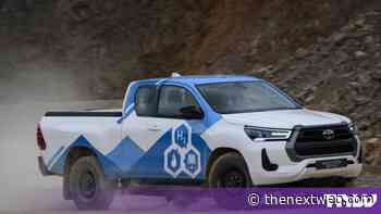 Toyota’s hydrogen pickup beats its electric one on every number except where to refuel it