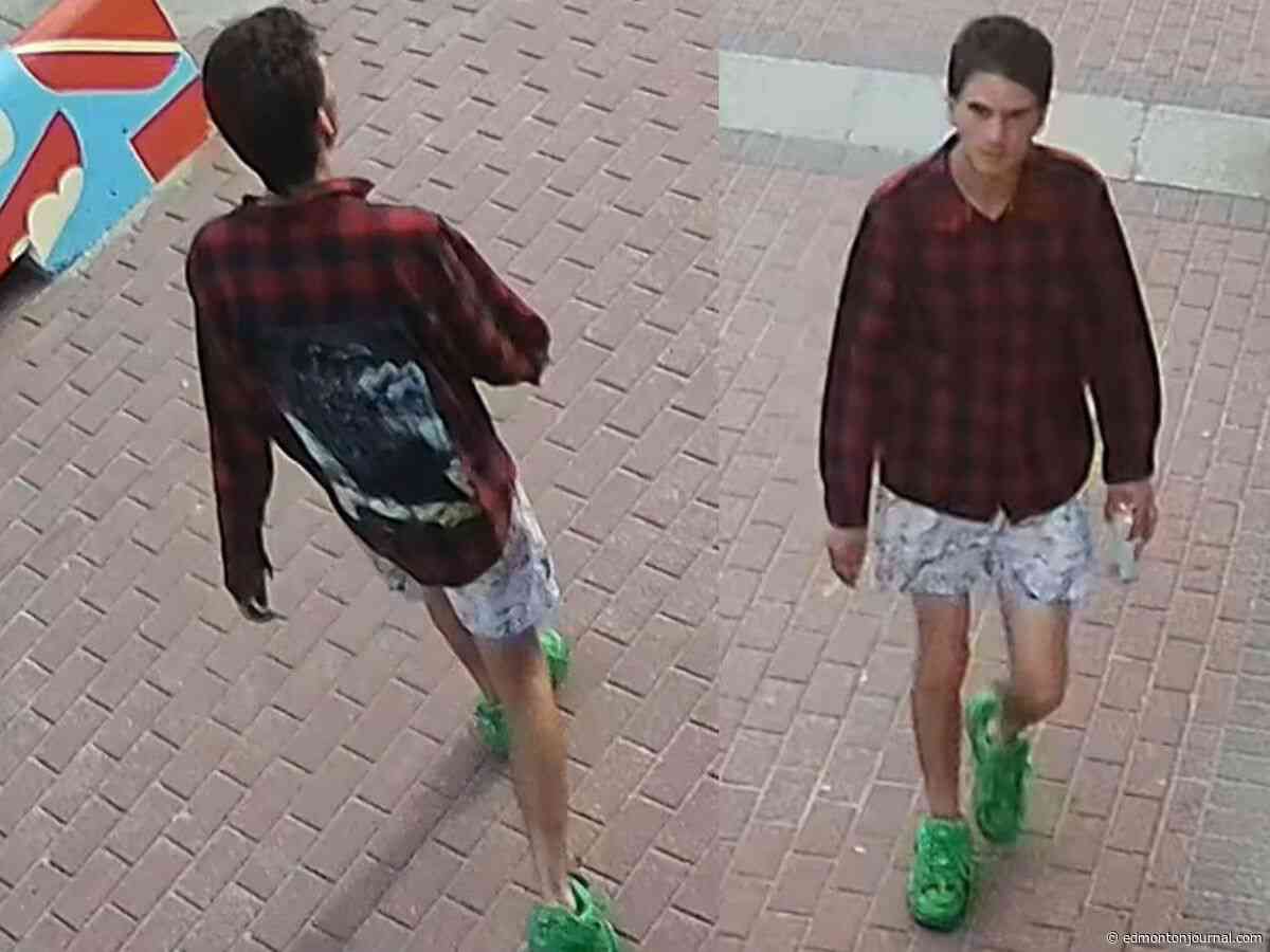 Police release images to generate leads in Whyte Avenue arson