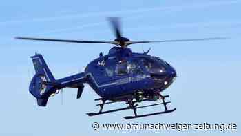 Suche über Helmstedt: Polizei-Hubschrauber fliegt Stadtgebiet ab