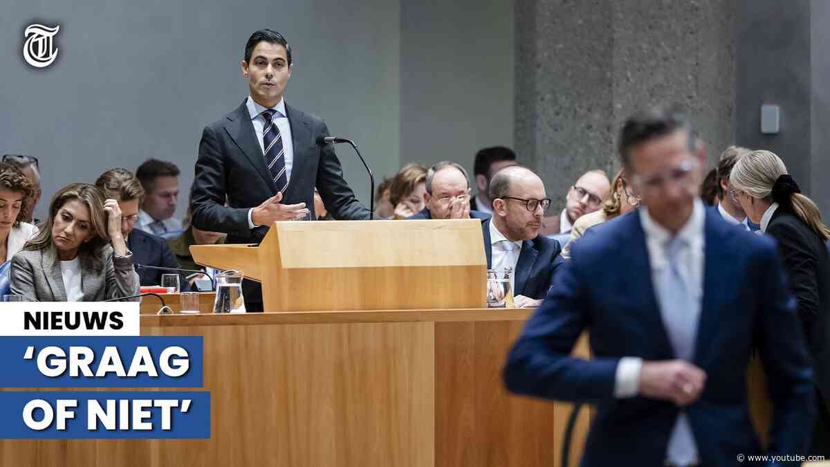 Joost Eerdmans wil duidelijkheid van Rob Jetten: ‘Links of rechts?’