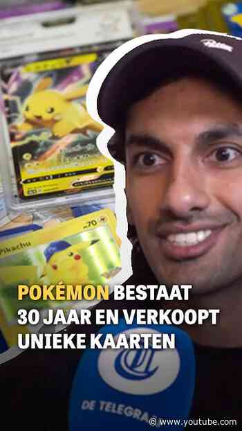 Pokémon bestaat 30 jaar en verkoopt unieke kaarten