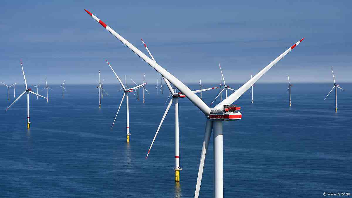 Größter Offshore-Windpark fertig: 64 Windräder in der Nordsee können über eine Million Haushalte versorgen