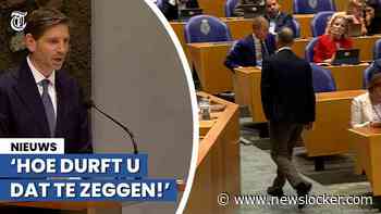 Jimmy Dijk geïrriteerd richting Paternotte: ‘U moet oppassen op uw woorden!’