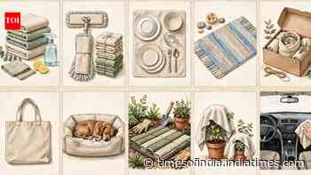 10 practical ways to reuse old towels for cleaning, pets, gardening and more