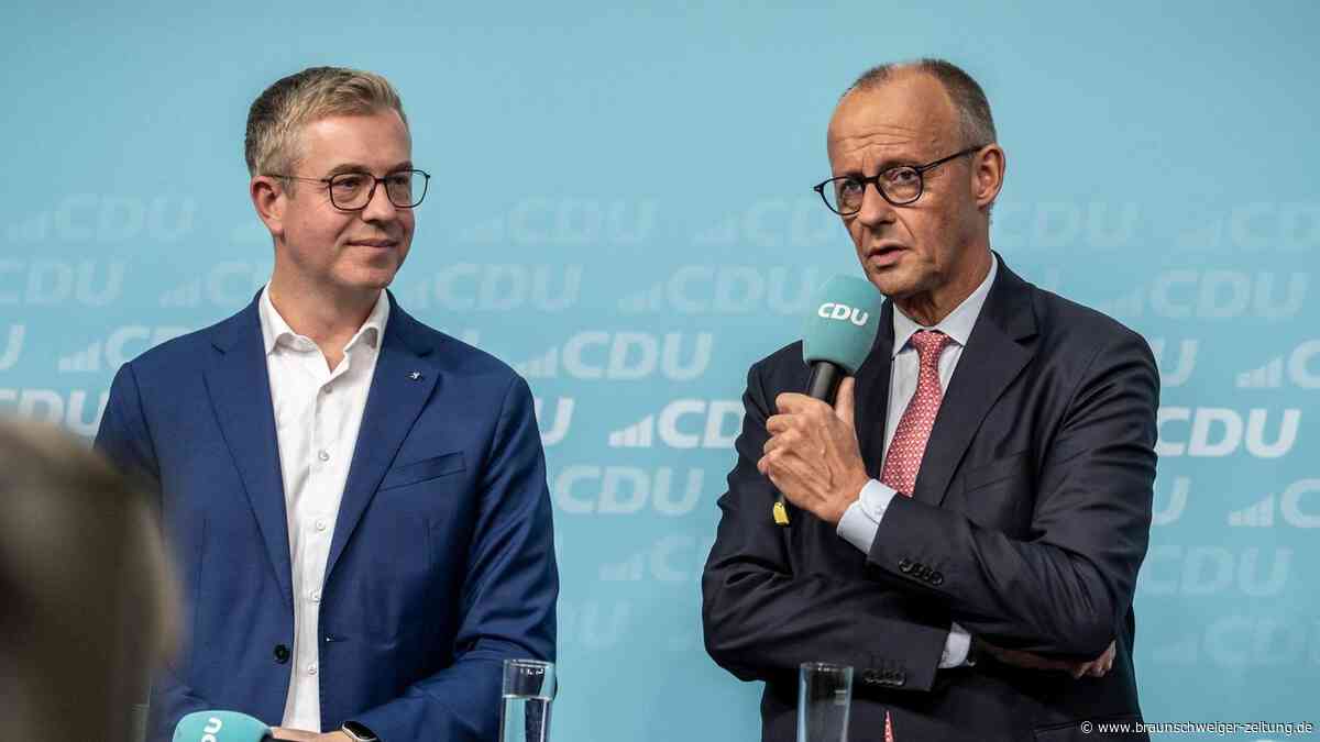 Merz stützt Berliner Spitzenkandidaten Evers: „Sind raus aus der Wirtschaftskrise“
