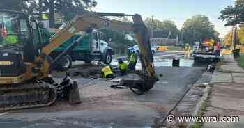 North Roxboro Street in Durham reopens after water main break