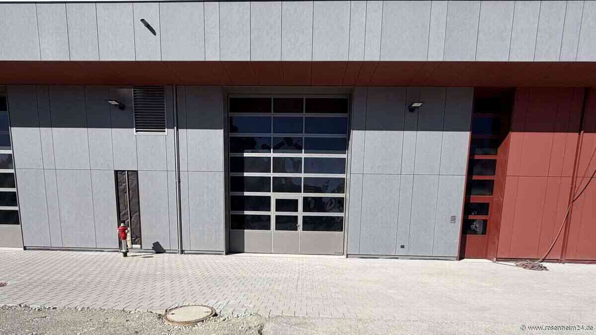 21 Millionen Euro teures Projekt in Bad Aibling: Feuerwehr-Neubau fast fertig