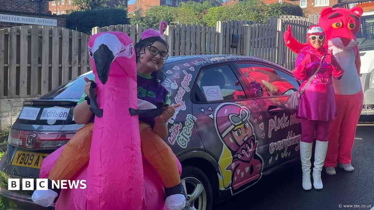 Trio take on 'bonkers' 950-mile charity challenge