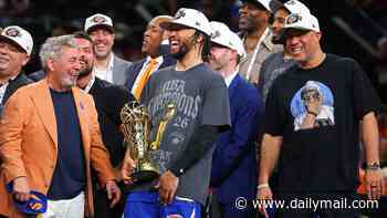Knicks forced to suspend ticket sales after 'internal error' saw fans fork out eye-watering prices to see NBA champions