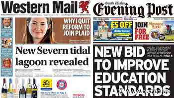 Severn tidal lagoon revealed and new bid to improve education standards