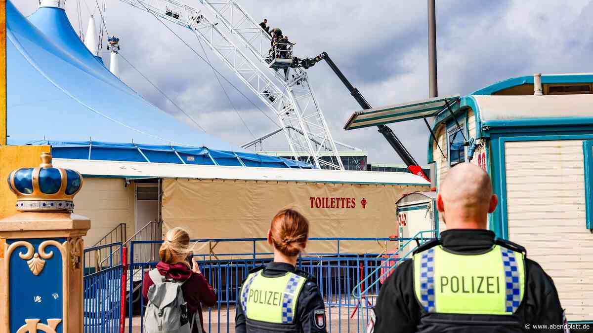 Stunden nach Eskalation auf dem Zirkuszelt: Circus Krone widerspricht der Polizei