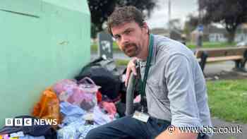 Clothing banks to be removed over fly-tipping