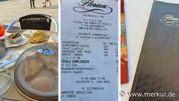 Urlauberin kann über Café-Kassenzettel an Touristen-Hotspot in Italien nur noch lachen