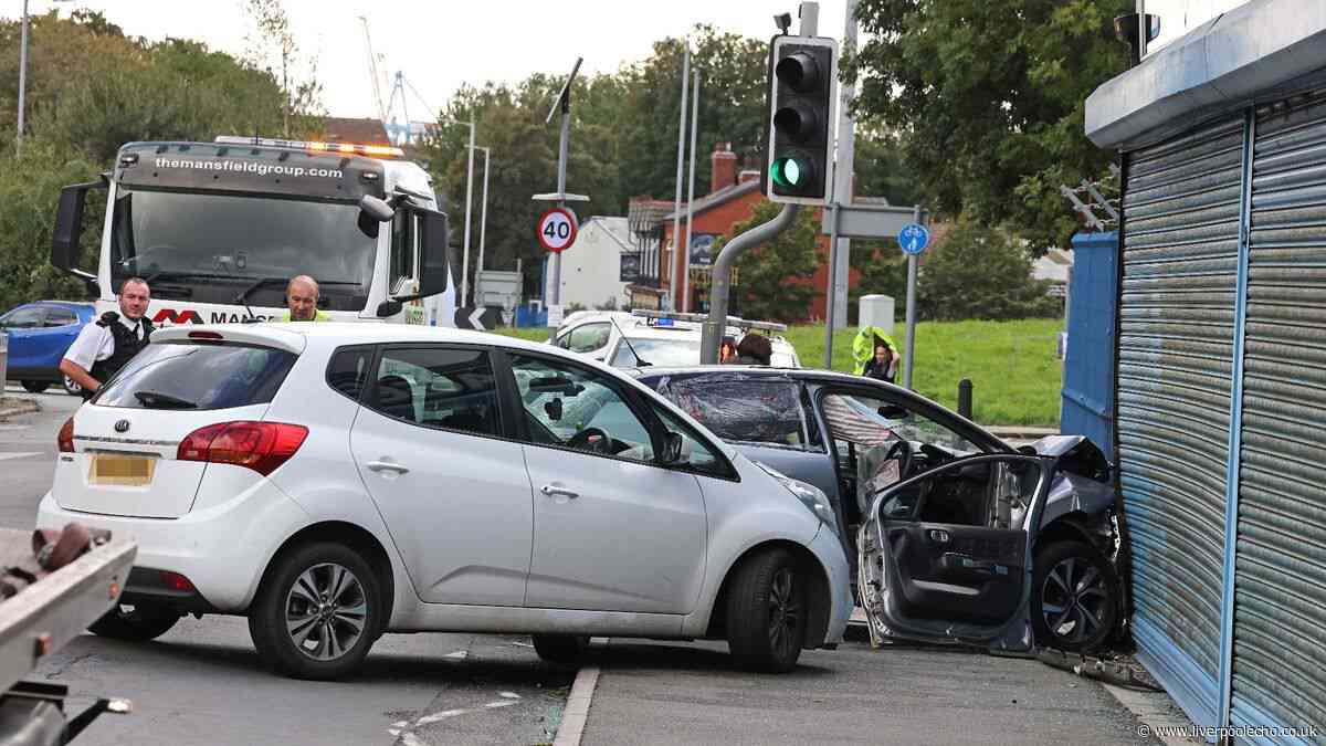 Bridge Road in Seaforth closed after car smashes into shop