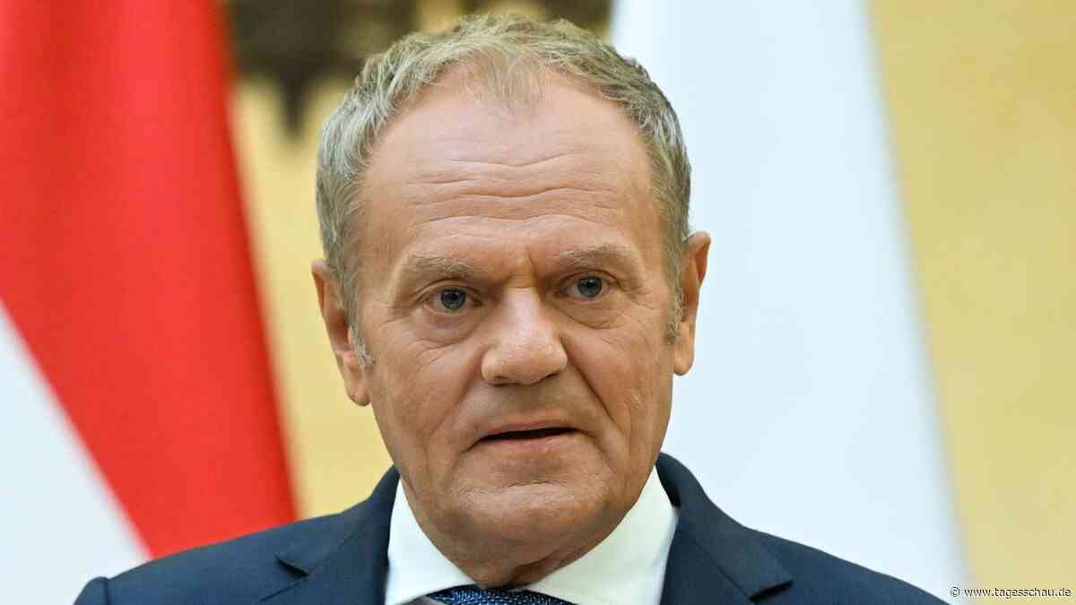 Hybride Angriffe: Polens Regierungschef Tusk warnt vor "russischem Plan"