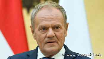 Hybride Angriffe: Polens Regierungschef Tusk warnt vor "russischem Plan"