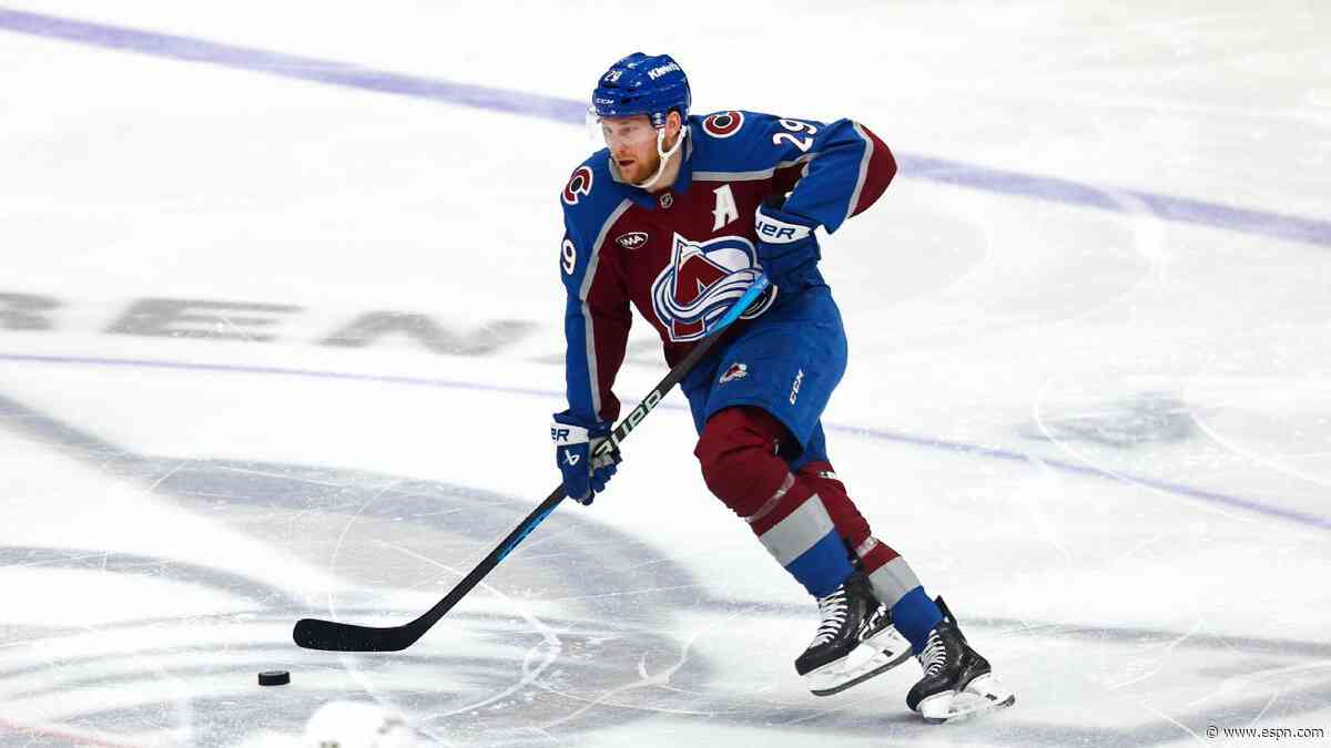 Fantasy hockey rankings: Nathan MacKinnon, Connor McDavid lead 2026 rankings