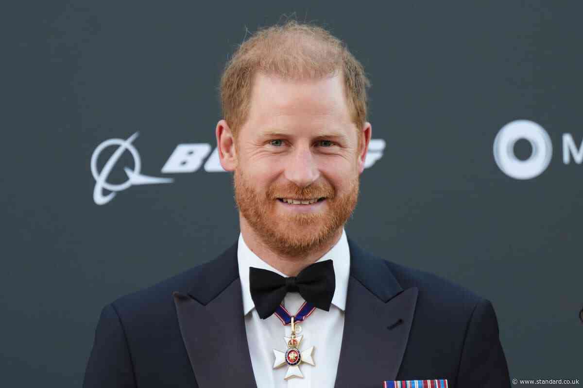 Harry attends first public engagement since returning to the UK