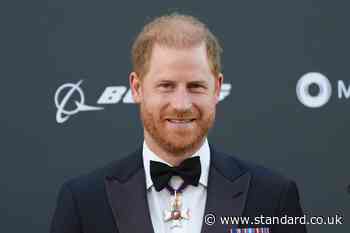 Harry attends first public engagement since returning to the UK