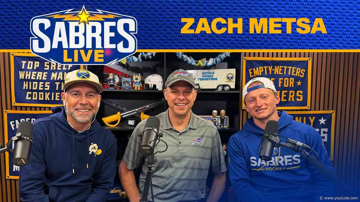 “I Don’t Want It To Stop”| Zach Metsa On Contract Extension & Upcoming Season | Buffalo Sabres