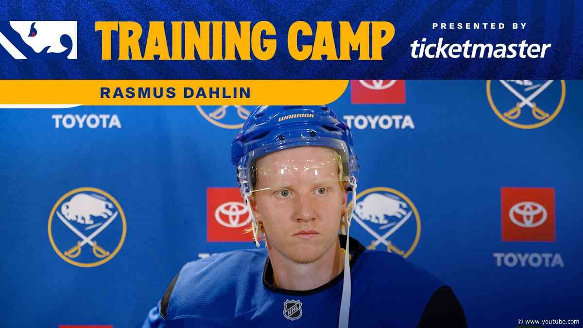 “Not The Same Sabres Anymore” | Rasmus Dahlin After First Day Of Training Camp | Buffalo Sabres