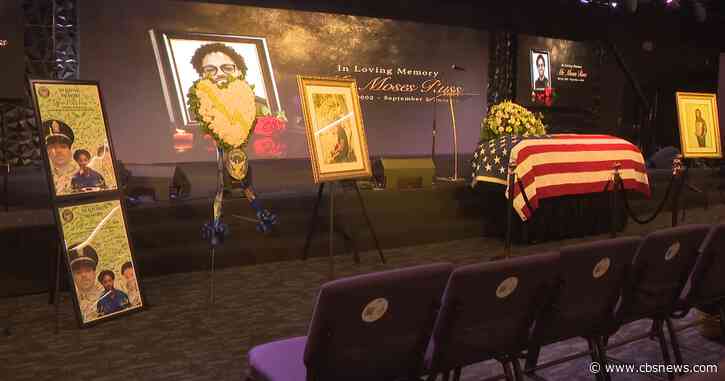 Funeral held for Atlanta police recruit killed in motorcycle crash
