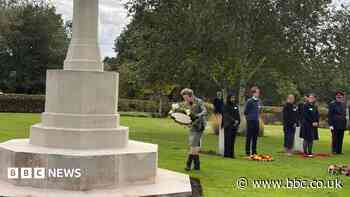Anne opens history centre at war cemetery