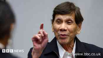 Philippines' Duterte seen in person at International Criminal Court for first time