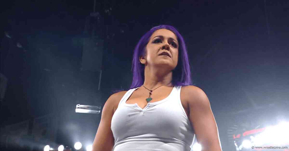 Bayley’s RAW Segment Sparks Claims She Was Reading From a Teleprompter