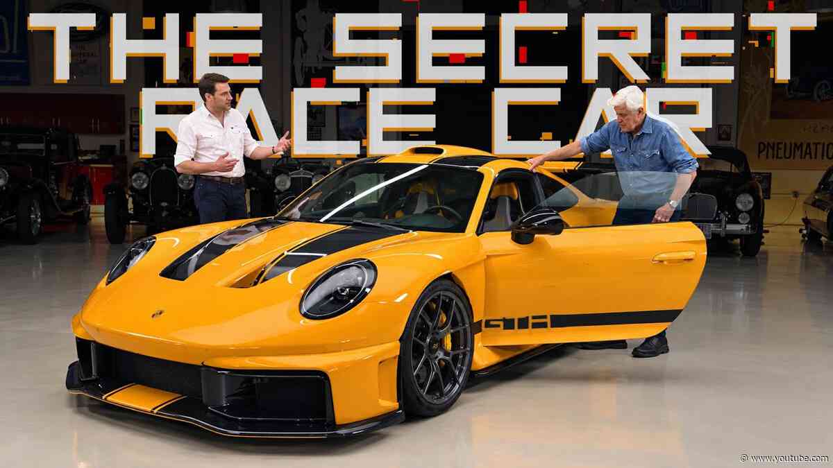 Jay Leno Drives the 920HP Secret Le Mans Porsche Hypercar: RML P39! | Jay Leno's Garage