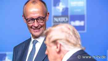 Ukraine und Naher Osten Thema: Merz und Trump telefonieren doch noch miteinander
