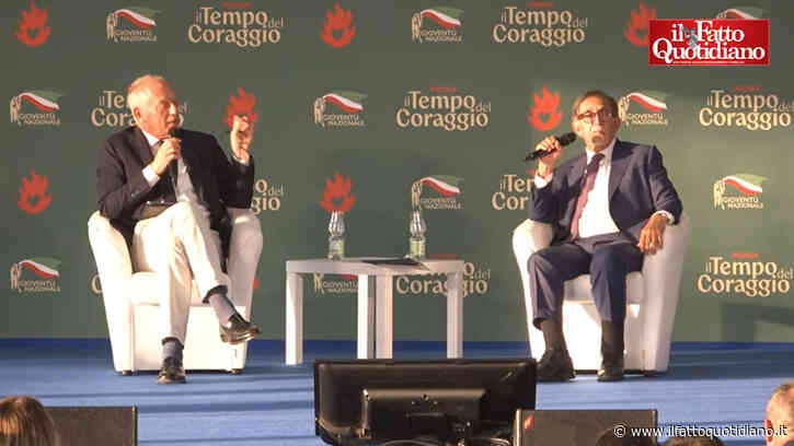 La Russa a Peter Gomez: “Delmastro? Non so avrei votato contro la richiesta della procura sulle chat. Ma è persona perbene”