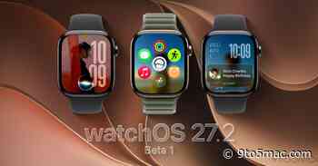 Apple releases beta 1 for watchOS 27.2, tvOS 27.2, more
