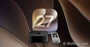 tvOS 27 available now for Apple TV 4K, here’s everything new