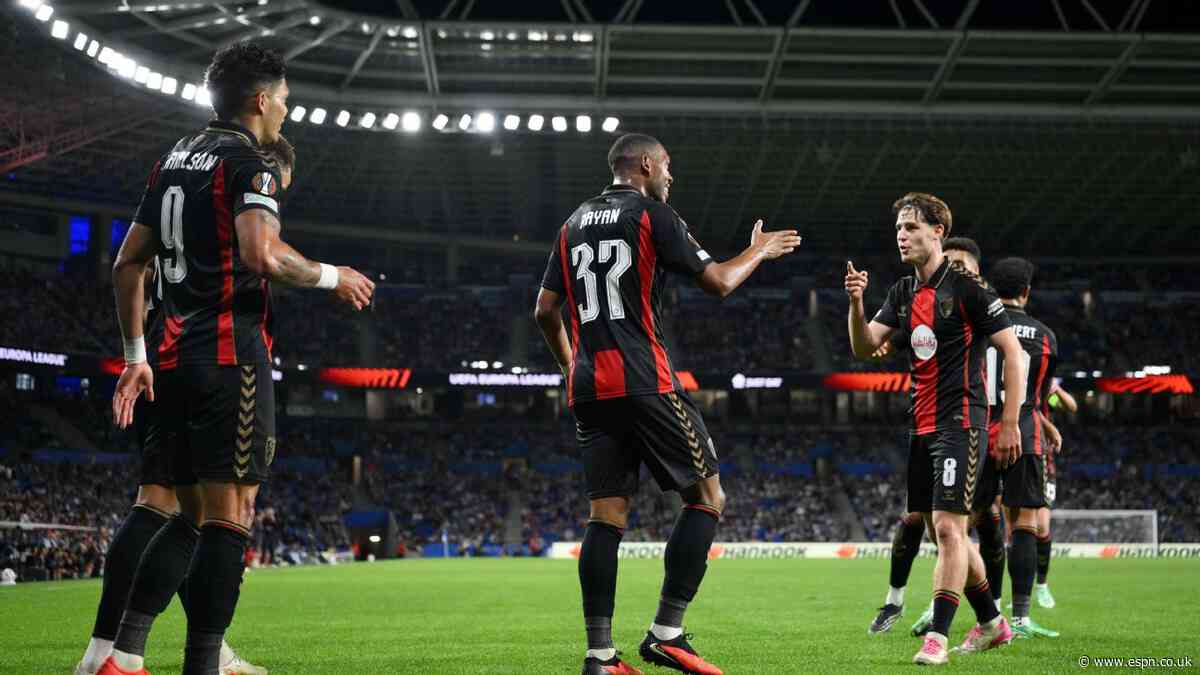 Real Sociedad vs. Bournemouth LIVE: Europa League updates as Cherries double lead